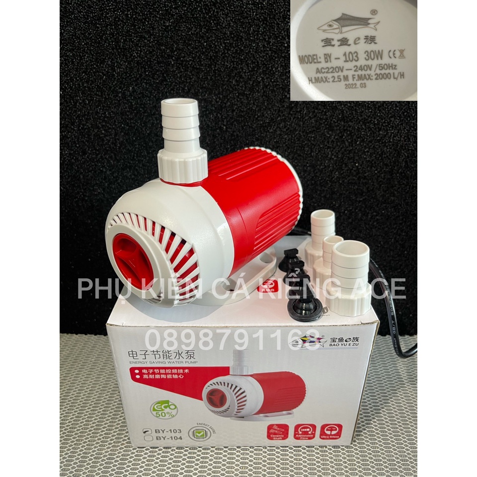 Máy Bơm Bể Cá Baoyu BY 101 - BY 102 - BY 103 - BY 104 - BY 105 - BY 106 - BY 107