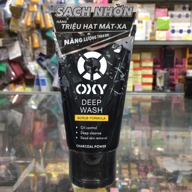 Sữa rửa mặt tác động sâu dành cho nam Oxy Deep Wash tuýp 50g