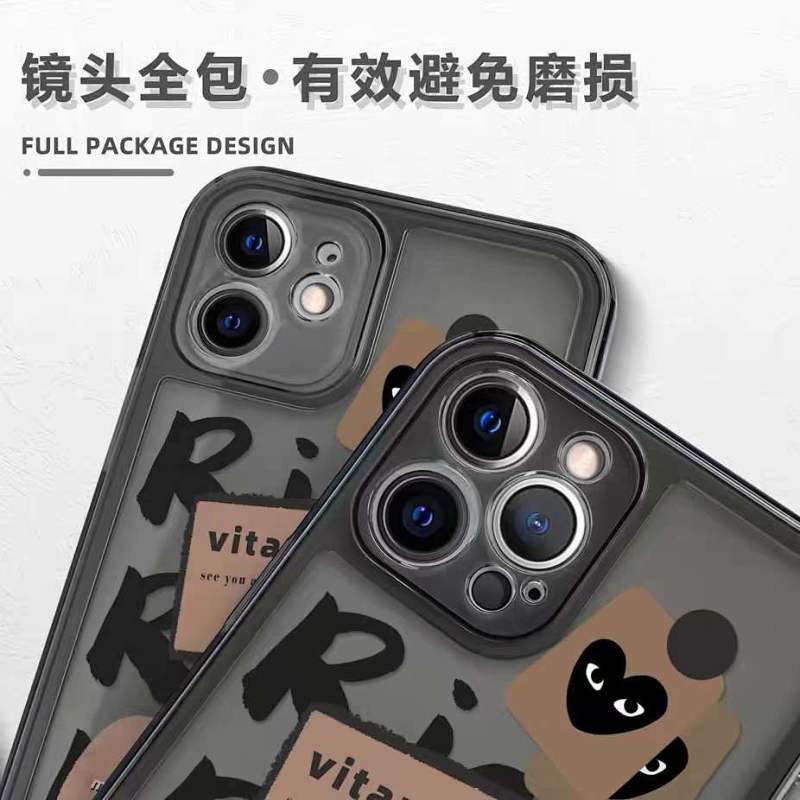 Ốp điện thoại silicon chống rơi thích hợp cho Iphone 13 12 11 Xr X 6 7 8 Plus Xs Max 14 Pro Bnrn