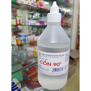 Cồn y tế ethanol 70 độ, 90 độ chai 50ml - công ty cổ phần hóa dược