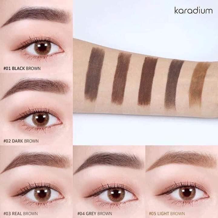 CHÌ KẺ MÀY KARADIUM FLAT EYEBROWN PENCIL | BigBuy360 - bigbuy360.vn