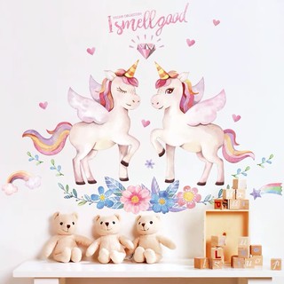Decal dán tường ngựa pony MS-95 [Sticker dán tường]