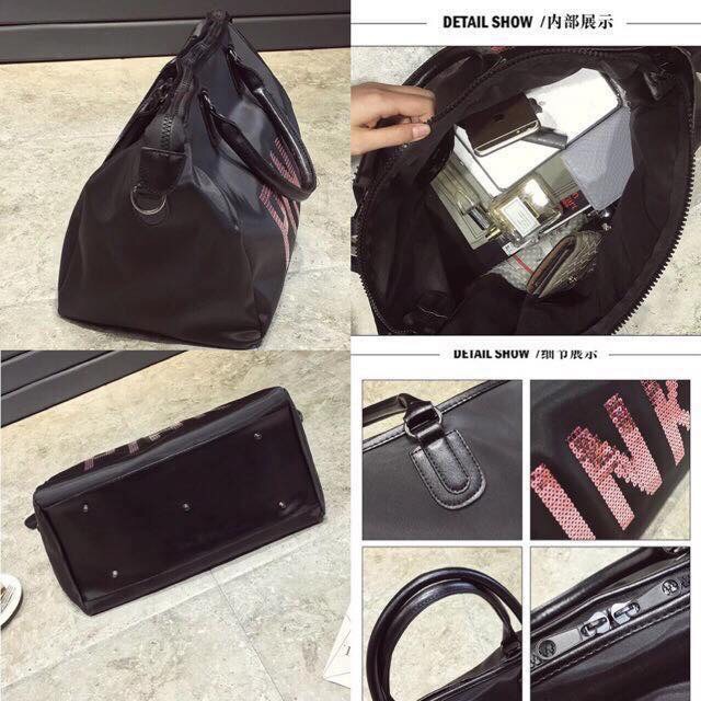 Túi du lịch pink size đại