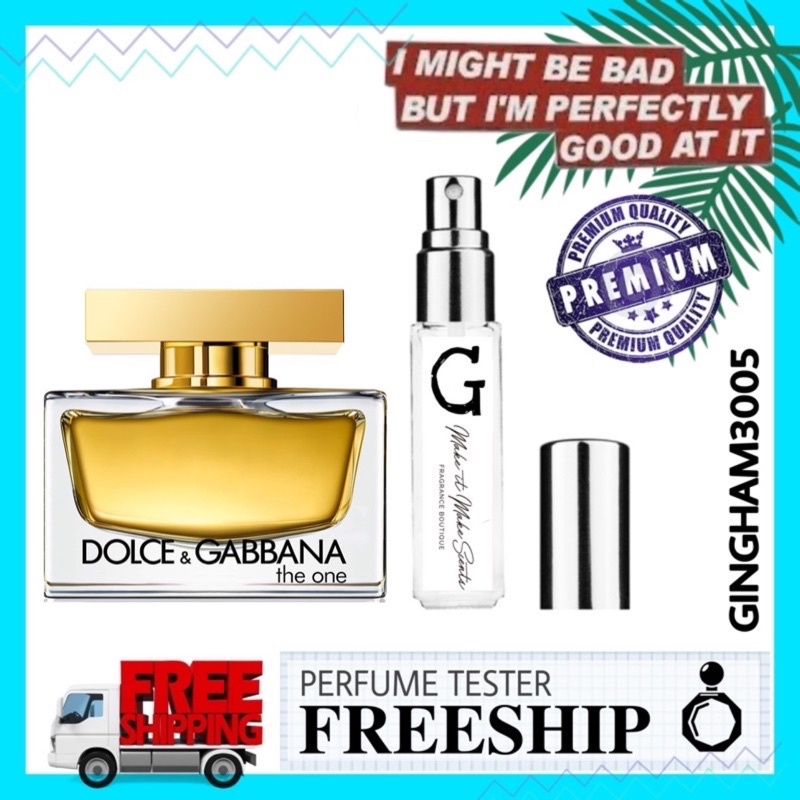 ✦GH✦ Nước hoa Nữ tester D&G The One for Women 10ml/20ml