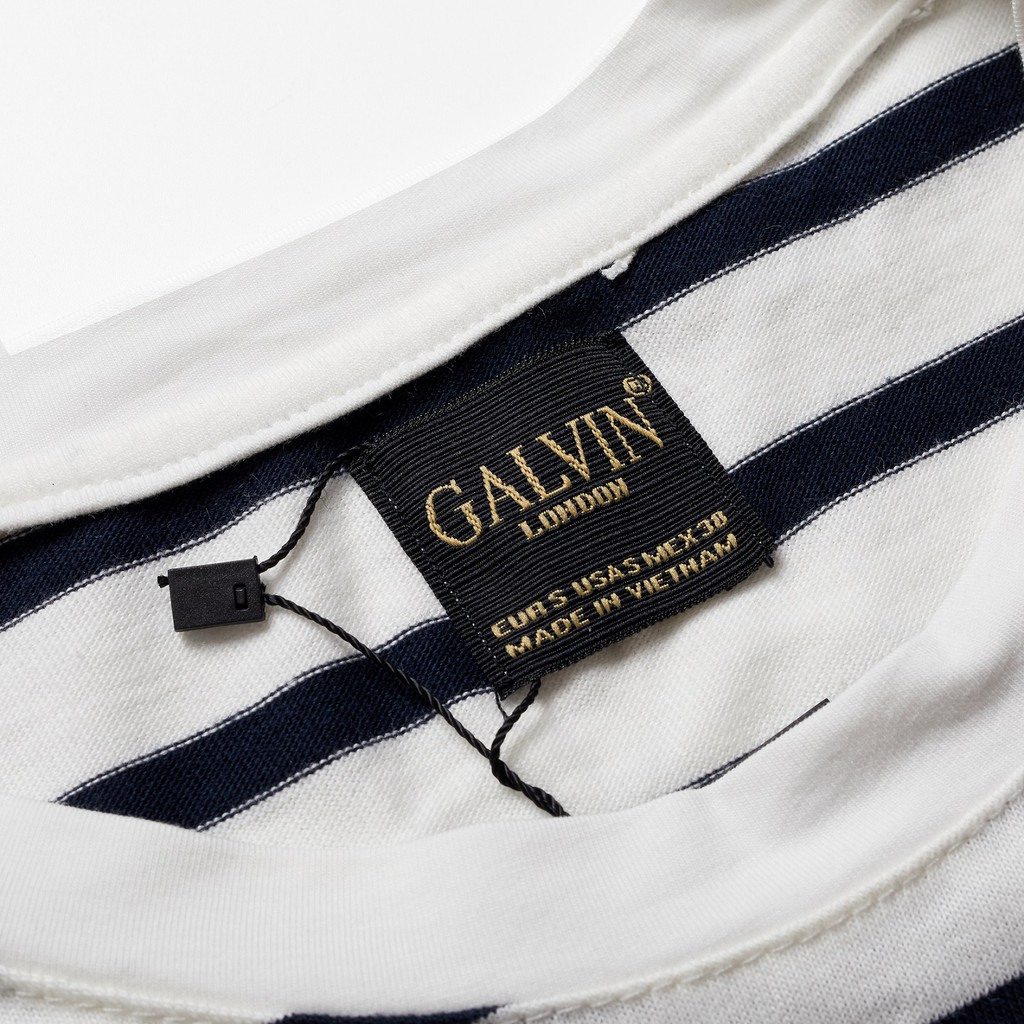 Áo thun Galvin họa tiết chất cotton co giãn form basic trẻ trung APGV36