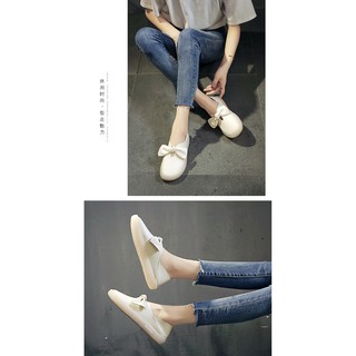 [ HÀNG ORDER ] Giày búp bê da mềm nơ xinh hot