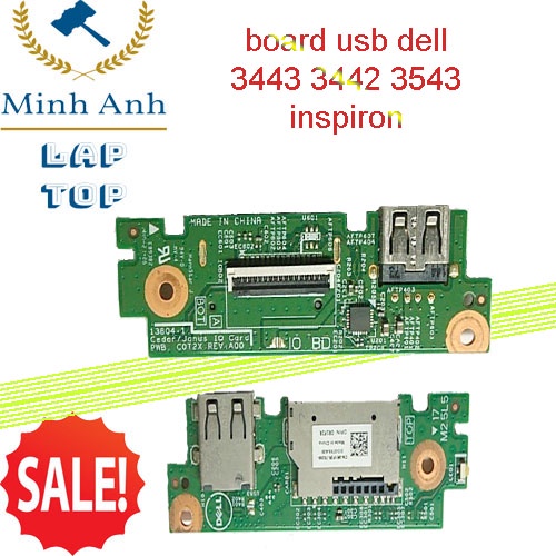 board usb Laptop Dell 3443 3441 3442 3543 inspiron