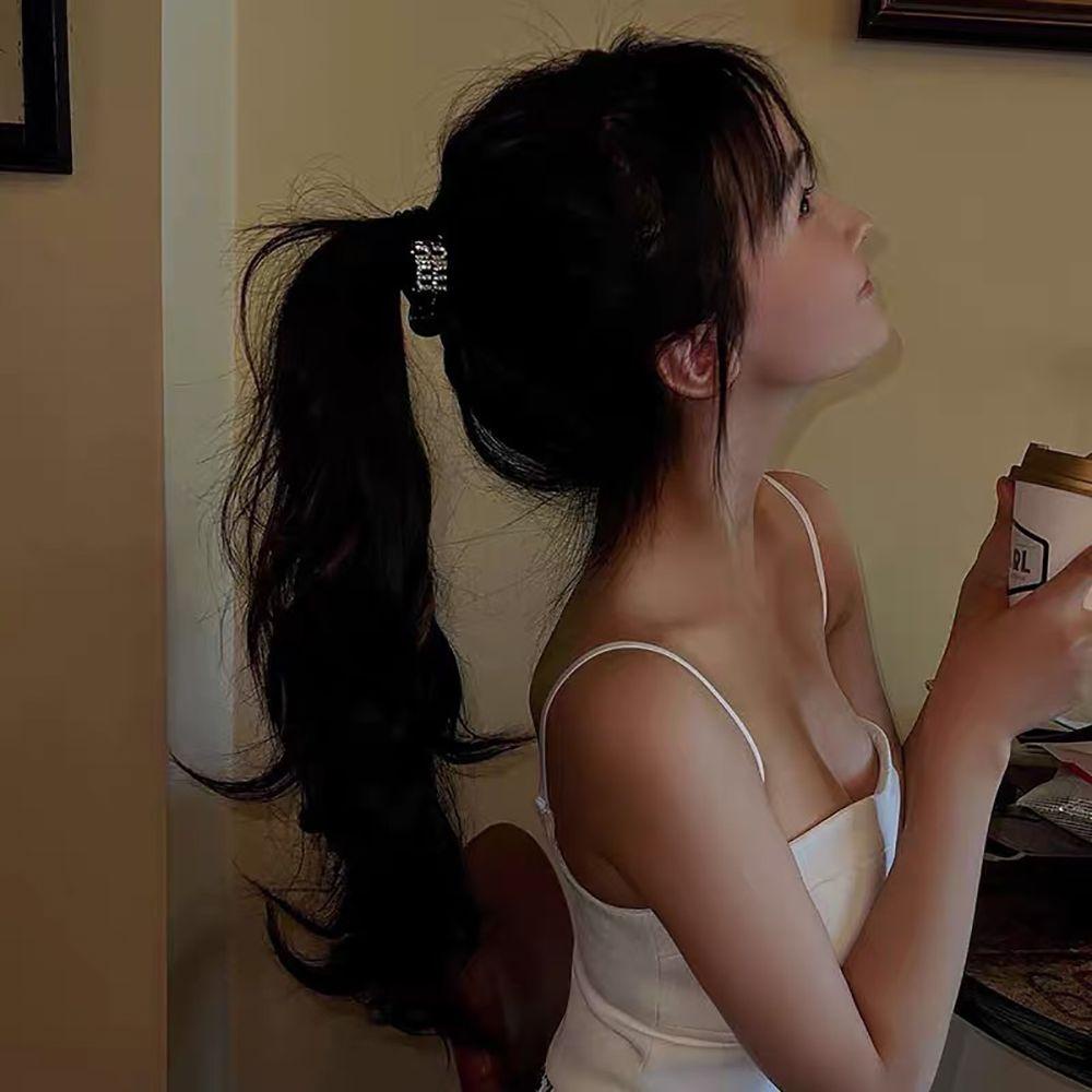Kẹp Càng Cua Bằng Nhựa Phong Cách Hàn Quốc Thời Trang Cho Nữ