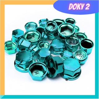 Chụp ốc trang trí xe máy (bộ 25- 30 con). Bộ chụp ốc ĐỘ xe siêu CHẤT. Màu sắc đa dạng đẹp mắt - COXM