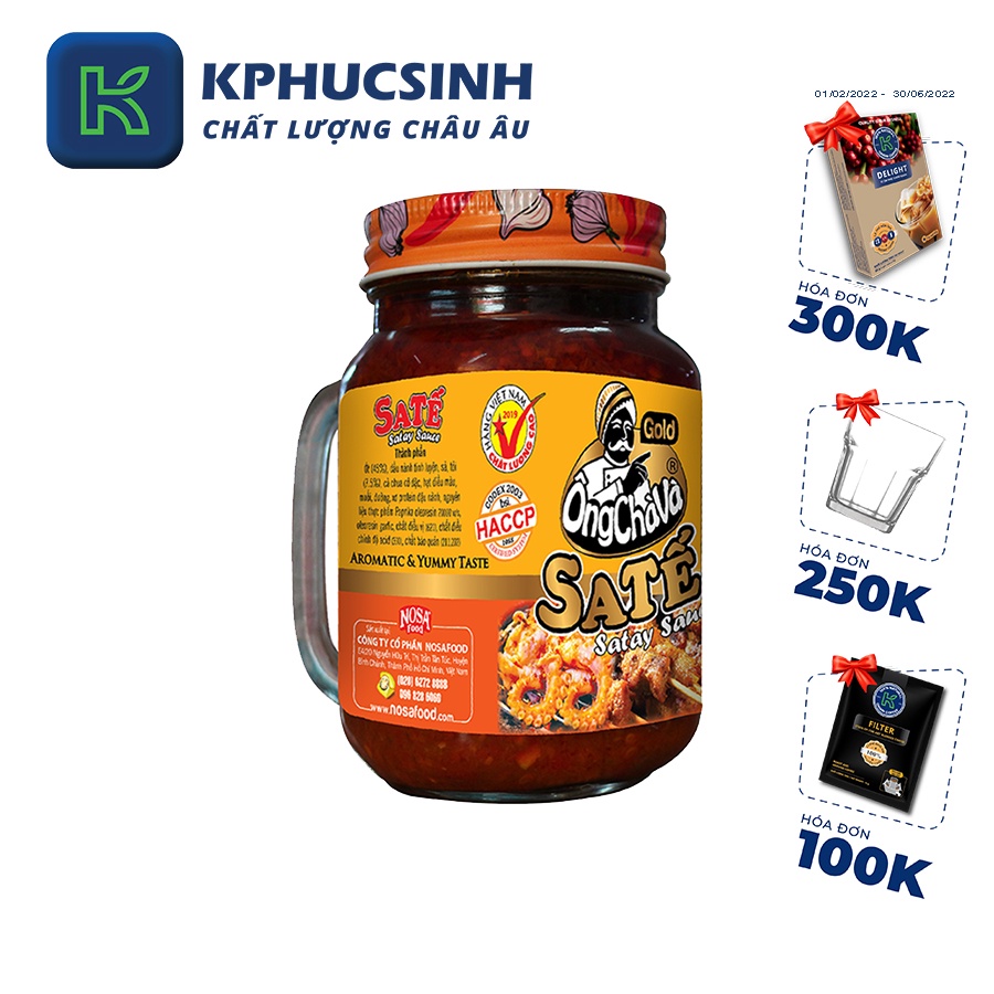 Sa tế gold Ông Chà Và 450g KPHUCSINH - Hàng Chính Hãng