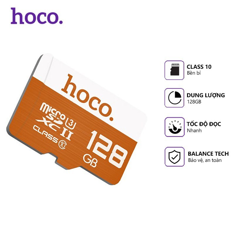 Thẻ nhớ Micro SD Hoco Class 10 Chính Hãng