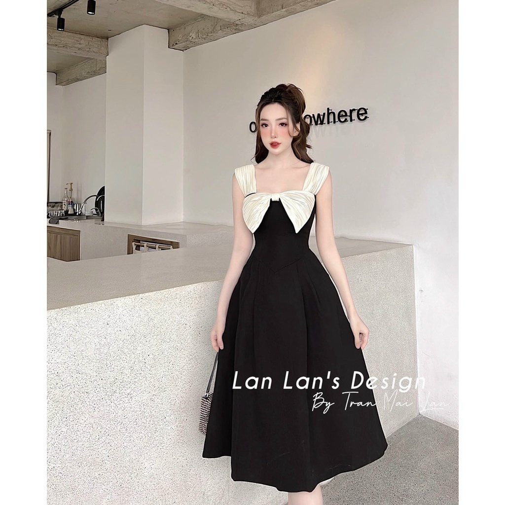 Váy đầm nữ xòe 2 dây bản to sang chảnh. phù hợp dạo phố đi tiệc thời trang nữ thiết kế năng động trẻ trung