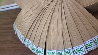MÃ 620AC LG,  NẸP GỖ PVC DÁN CẠNH, CUỘN CHỈ NẸP NHỰA BO BÀN, VIỀN CẠNH TỦ GỖ 100M*21MM,43MM