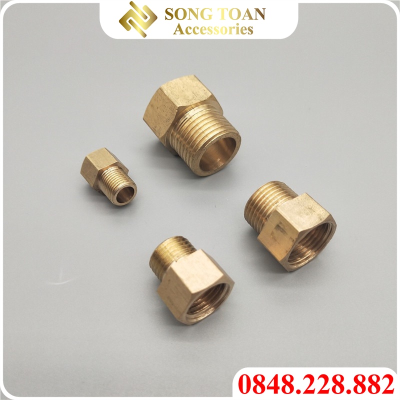 Nối Ren Trong Ren Ngoài & Lơ Thu & Sơ Mi - Đủ Các Size 9.6,13,17,21,27,34 - Đồng Thau