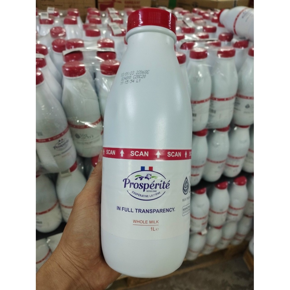 Sữa Tươi Nguyên Kem 3.6% PROSPERITE 1L - Nhập Khẩu Pháp