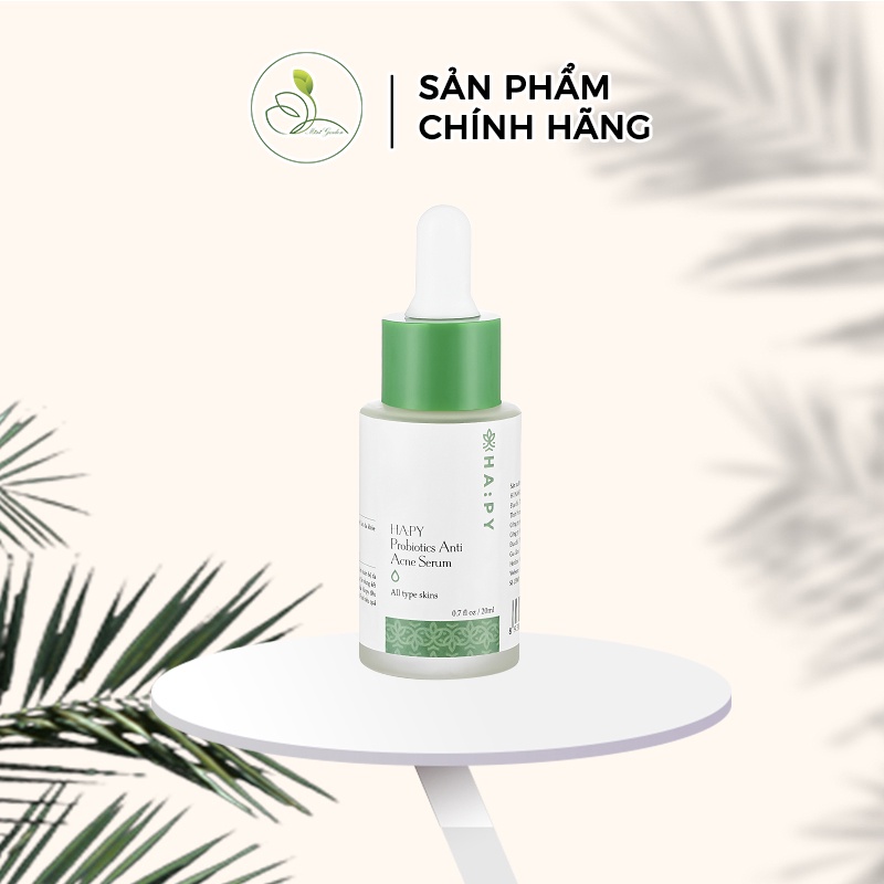 Serum dưỡng chất ha:py minigarden PROBIOTICS ANTI ACNE SERUM 20ml thải độc giúp làn da khỏe mạnh PV1030