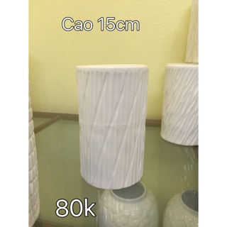 Lọ hoa / bình hoa 3d gốm sứ bát tràng