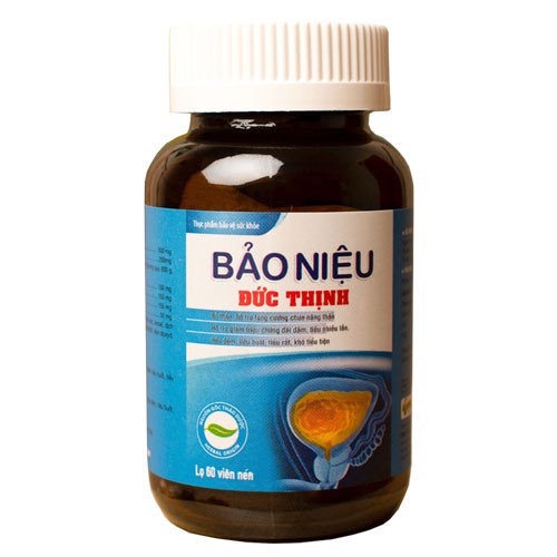 Bảo Niệu Đức Thịnh hỗ trợ bổ thận, giảm đái dầm, tiểu nhiều, tiểu buốt, tiểu rắt, tiểu đêm nhiều lần (60 viên)