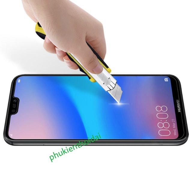Kính cường lực Huawei Nova 3e FREESHIP Từ 50k không full màn tặng keo chống hở mép
