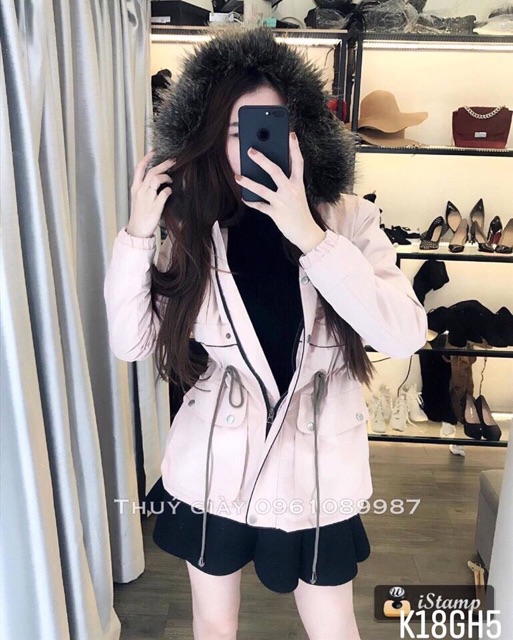 ❤️FREESHIP❤️Áo khoá kaki lót lông mũ lông vừa đẹp vừa ấm .Sỉ 197k | BigBuy360 - bigbuy360.vn