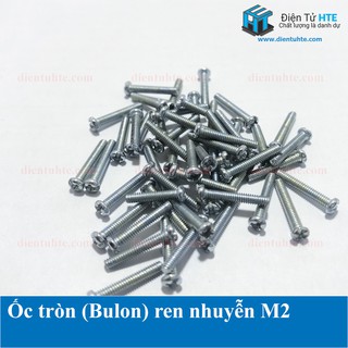 Ốc tròn (Bulon) ren nhuyễn M2