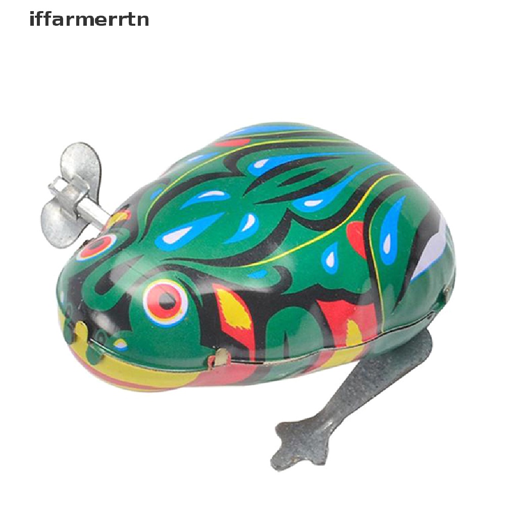 Đồ chơi ếch nhảy vặn cót giáo dục sớm cho trẻ em