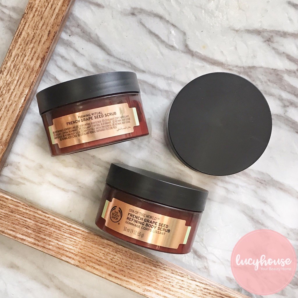 Tẩy da chết The Body Shop Spa of the world™ french grape seed | BigBuy360 - bigbuy360.vn