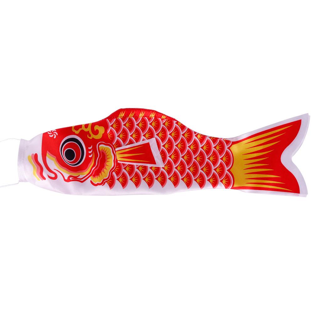 40cm/70cm/100cm Koi Nobori Cá Chép Gió Sock Koinobori Cá Cờ Sân Treo Trang Trí Nội Thất