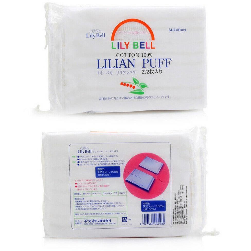 Bông tẩy trang Lily Bell 222 Miếng và 240 Miếng - Nhật Bản | BigBuy360 - bigbuy360.vn