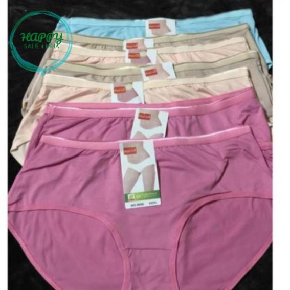 Quần chip lót nữ cạp cao big size 3xl (Q9066) cho người già trẻ béo mập bầu 70kg 80kg 60kg | BigBuy360 - bigbuy360.vn