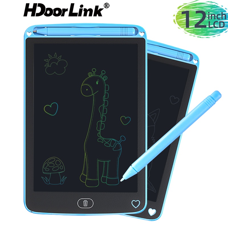 Máy tính bảng HdoorLink 4.4/8.5/12" màn hình LCD nhiều màu nâng cấp vẽ viết giáo dục cho trẻ em