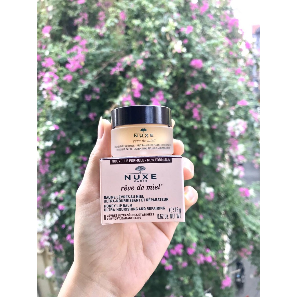 Hũ Dưỡng Môi Nuxe Reve de Miel [CHUẨN PHÁP 100%] Nội Địa Pháp 15gr | BigBuy360 - bigbuy360.vn
