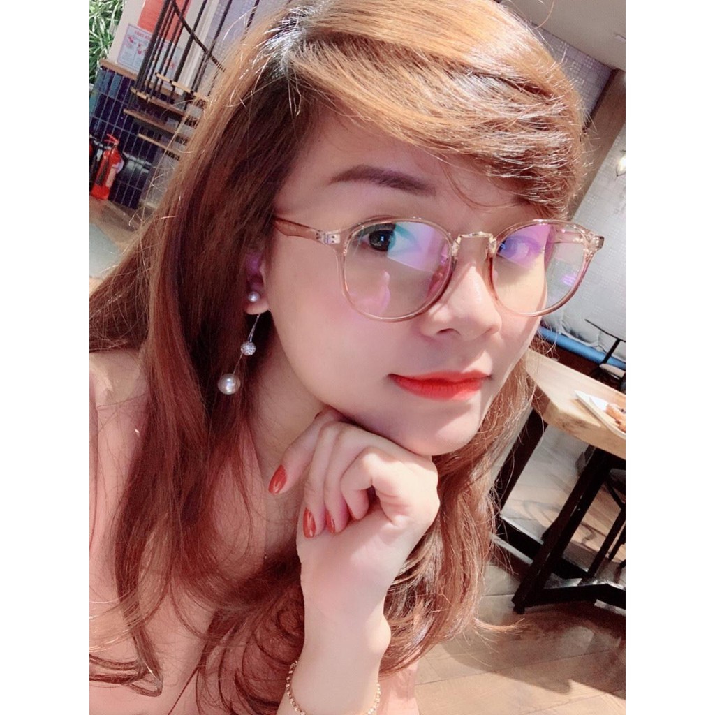 Mắt kính giả cận cao cấp gọng dẻo dành cho cả nam và nữ GD209 - Gọng kính cận không độ Hàn Quốc - Tặng kèm túi đựng kính | BigBuy360 - bigbuy360.vn