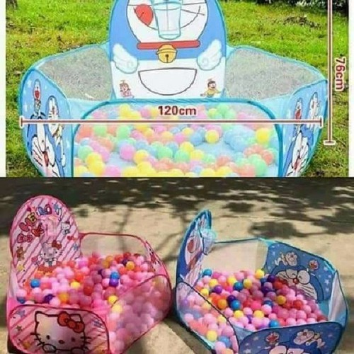 Lều bóng rổ kèm 100 quả bóng