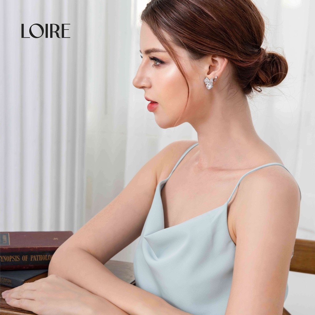 Áo Lụa 2 Dây Cao Cấp Cổ Đổ LOIRECHIC LAL02 | BigBuy360 - bigbuy360.vn