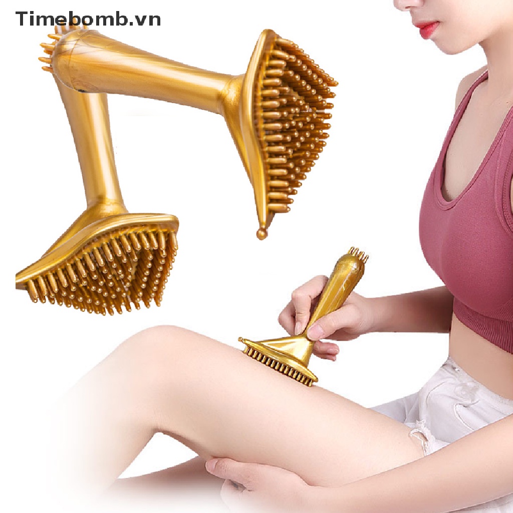 [Hàng mới về] Bàn chải massage hình tam giác chống mô mỡ