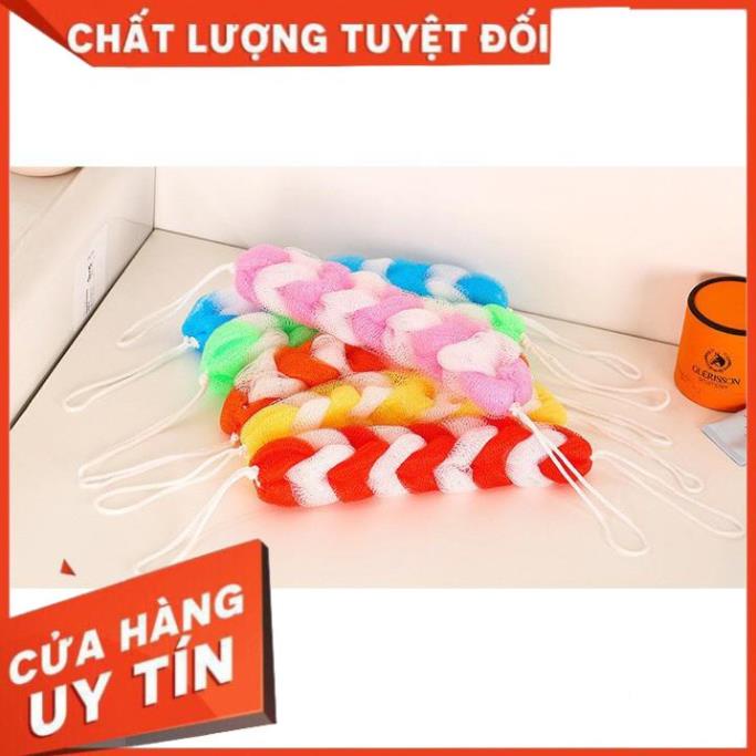 Hot -  Bông tắm dạng dài  tạo bọt cực tốt HCM.