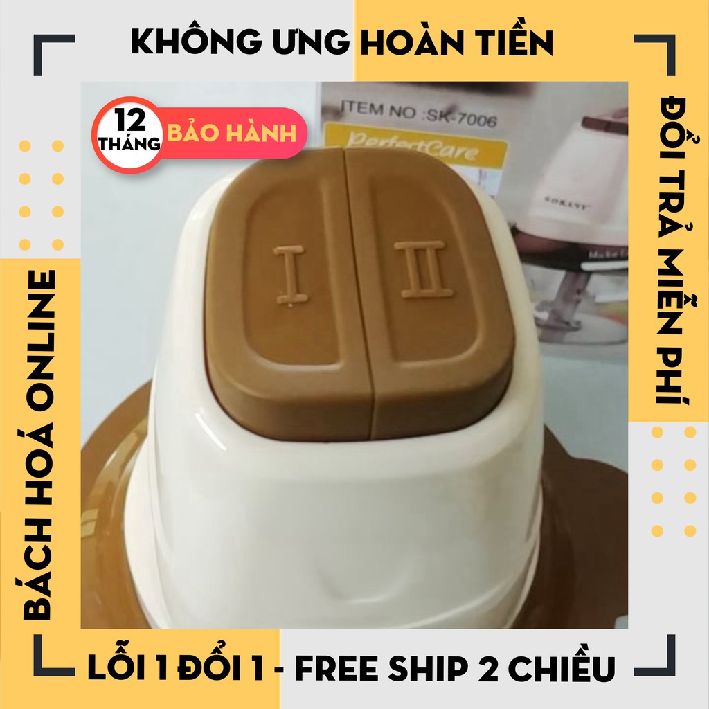 [Hàng Chính Hãng] Máy Xay Thịt Sokany 2 Chế Độ Siêu Khoẻ