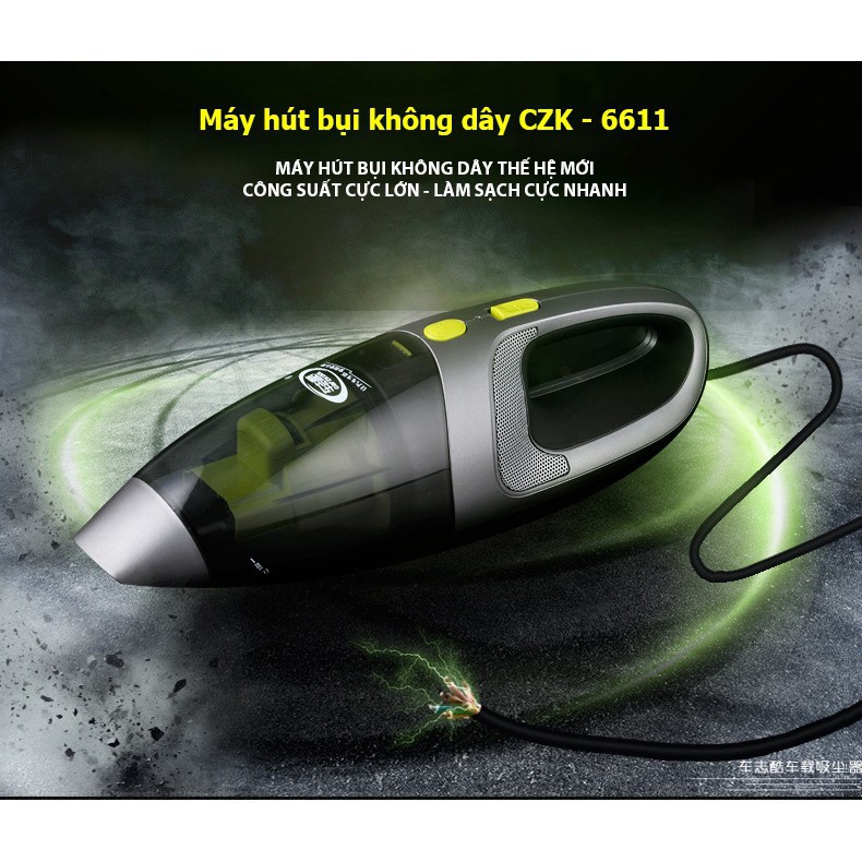 Máy Hút Bụi Không Dây Czk 6611