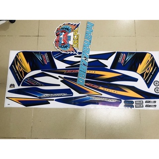Tem Rời Exciter 2010 Spark xanh đen