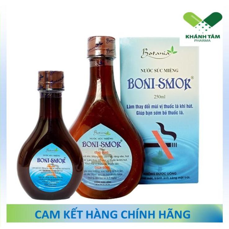 ! Nước súc miệng Boni Smok - Nước súc miệng cai thuốc lá [BoniSmok]