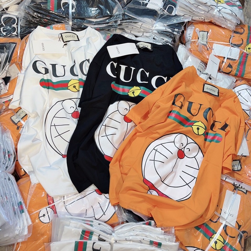 Áo Phông Nữ Gucci Phong Cách dấu quần