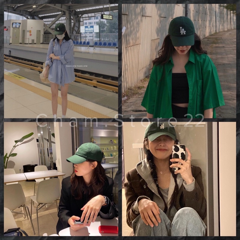 Nón lưỡi trai L.A MLB GREEN