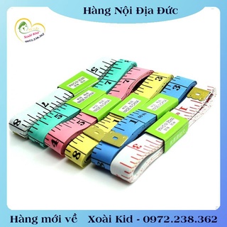 Thước dây may đồ, đo eo, chiều cao đầu bọc sắt -Thước dây đo 150cm