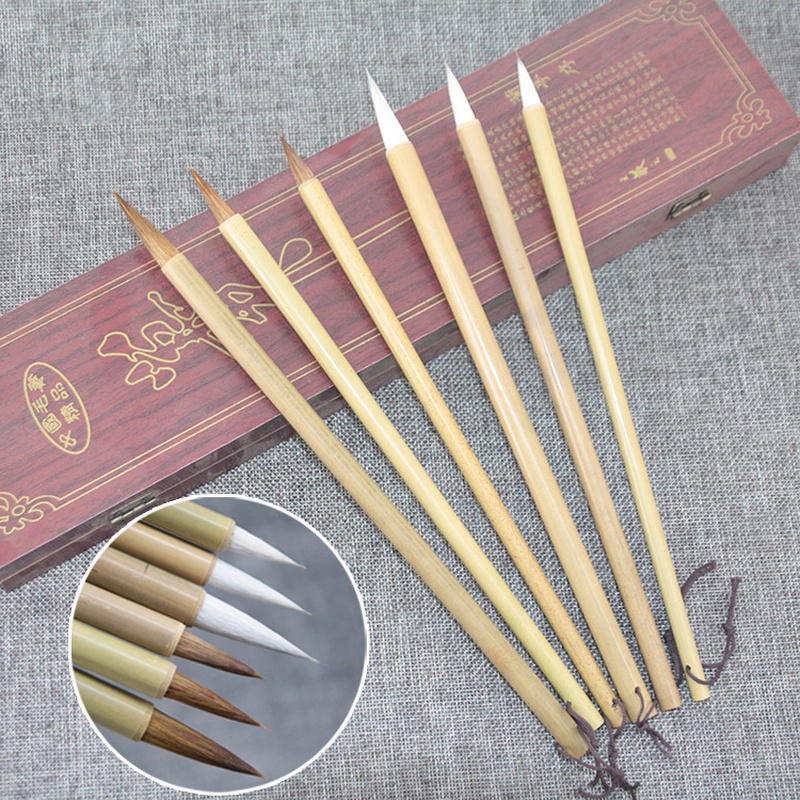 Cọ Vẽ Thư Pháp Bằng Tre Phong Cách Trung Hoa