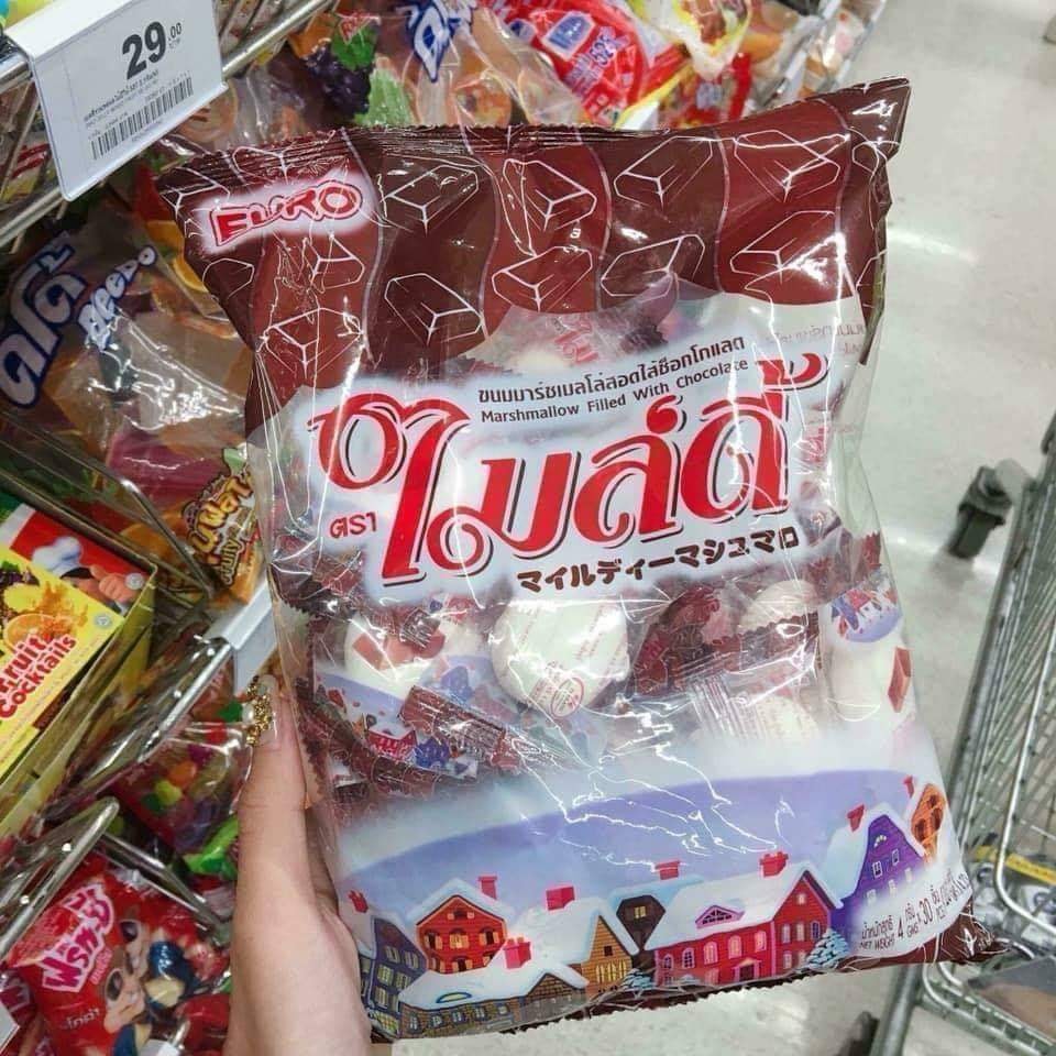 KẸO BÁNH BAO BÔNG GÒN CÓ NHÂN