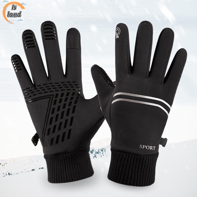 Găng tay màn hình cảm ứng giữ ấm chống nước thoải mái tiện lợi