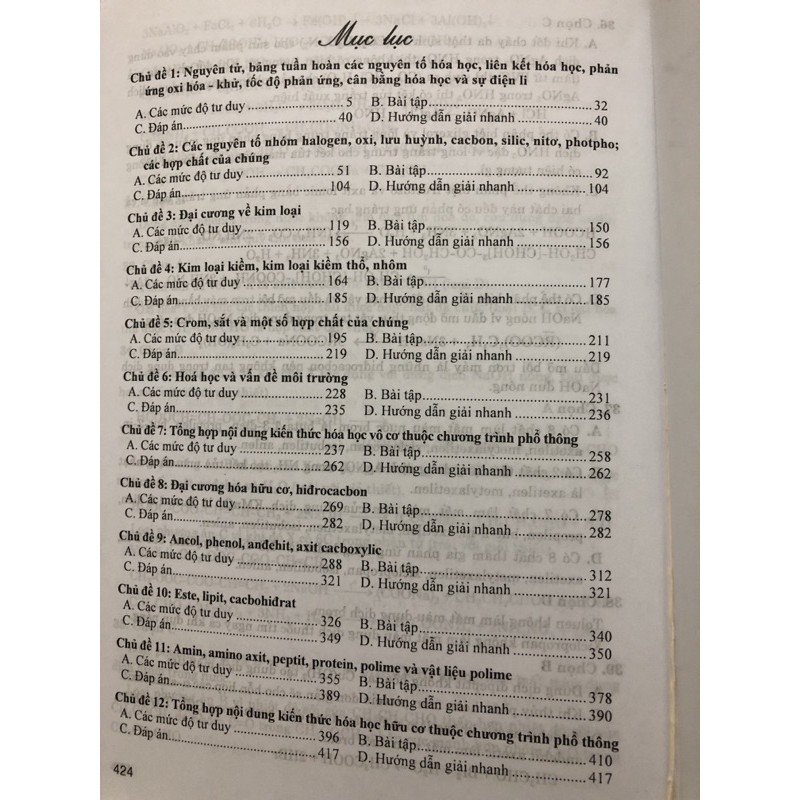 Sách - Chinh Phục Câu Hỏi Lí Thuyết Hoá Học Theo Chủ Đề
