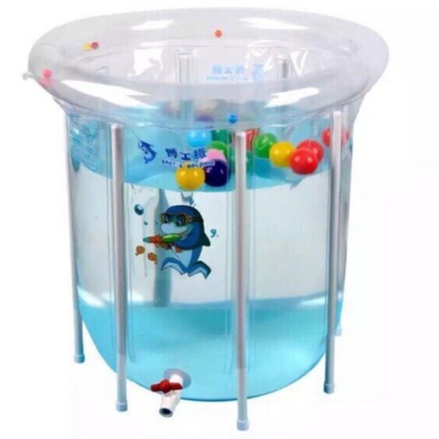 Bể bơi thành cao Doctor Dolphin cỡ lớn 80*80 ( Bể bơi đứng )