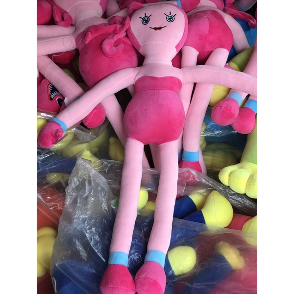 90cm THÚ BÔNG Nhân Vật MOMMY LONG LEGS - HUGGY Dễ Thương - Chất Miniso Mềm